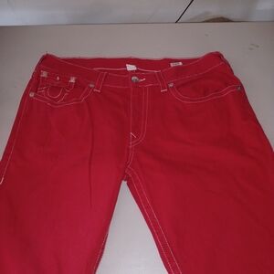 Red Denim Jeans